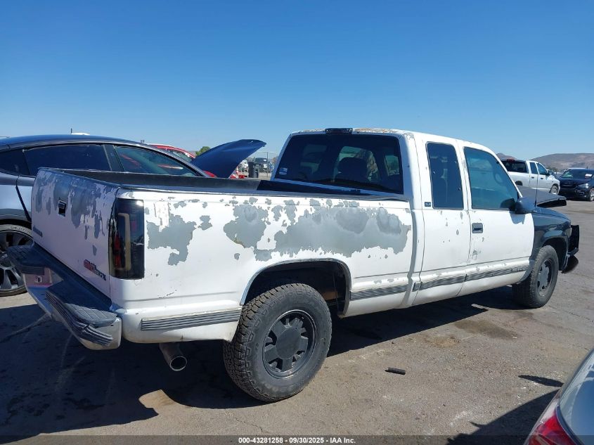 1997 GMC Sierra 1500 Sl Wideside VIN: 2GTEC19M4V1510226 Lot: 43281258