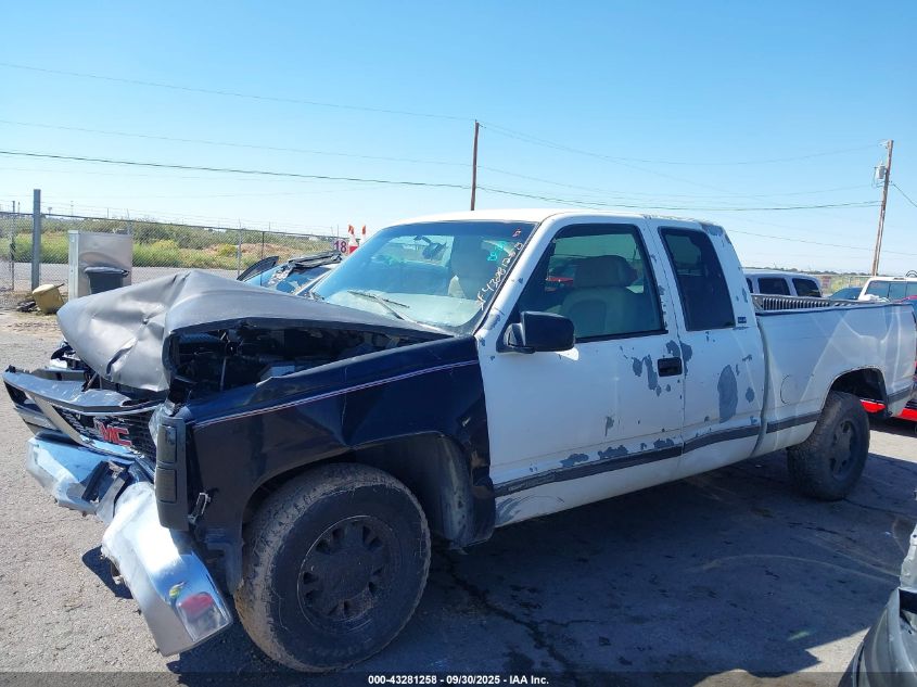 1997 GMC Sierra 1500 Sl Wideside VIN: 2GTEC19M4V1510226 Lot: 43281258