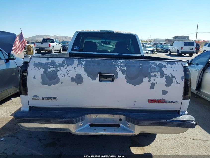 1997 GMC Sierra 1500 Sl Wideside VIN: 2GTEC19M4V1510226 Lot: 43281258