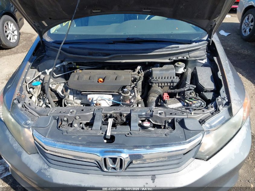 2012 Honda Civic Ex VIN: 19XFB2F80CE382426 Lot: 43281259