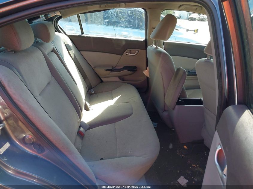 2012 Honda Civic Ex VIN: 19XFB2F80CE382426 Lot: 43281259