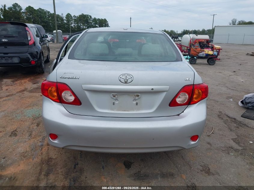 2009 Toyota Corolla Le VIN: JTDBL40E299058302 Lot: 43281268