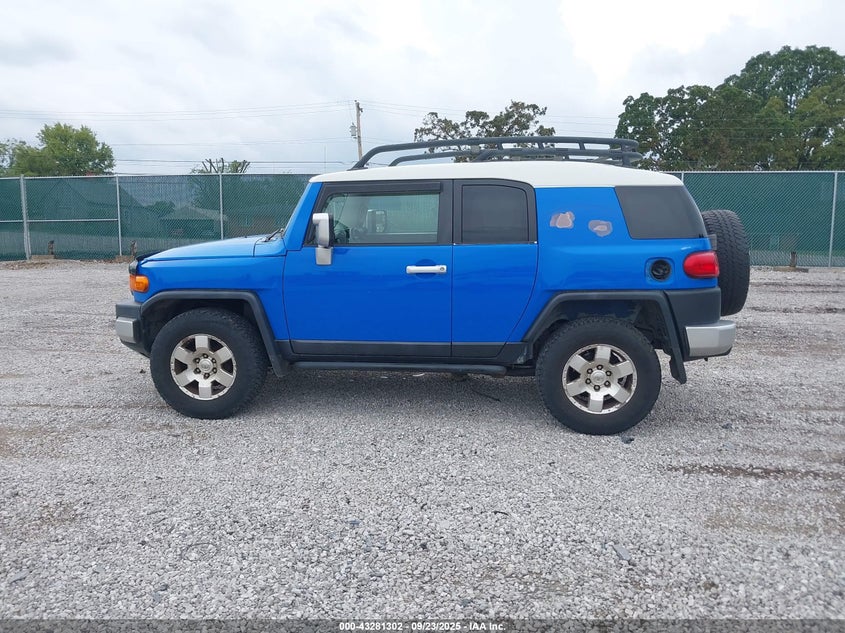 2007 Toyota Fj Cruiser VIN: JTEBU11F370010128 Lot: 43281302