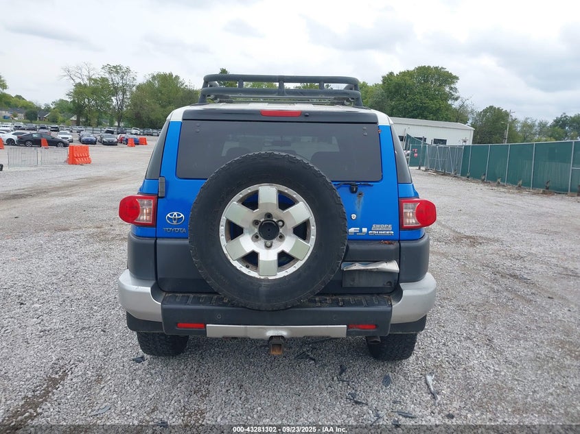 2007 Toyota Fj Cruiser VIN: JTEBU11F370010128 Lot: 43281302
