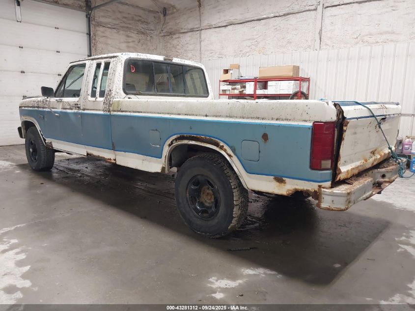 1FTEX14Y0EKA68527 1984 FORD F-150 photo no. 3
