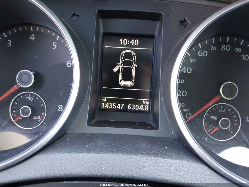 2013 Volkswagen Gti 4-Door VIN: WVWHD7AJ6DW072363 Lot: 43281357