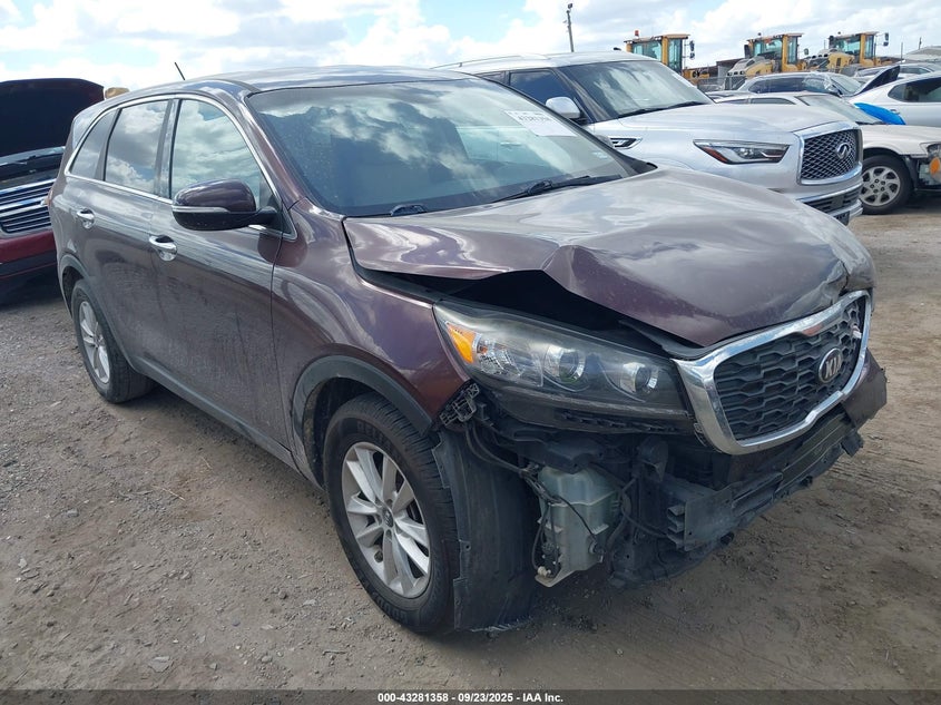 2019 KIA SORENTO 2.4L LX - 5XYPG4A36KG513499