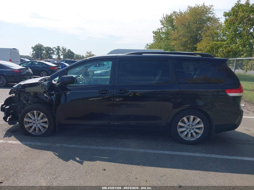 2013 Toyota Sienna Xle 7 Passenger VIN: 5TDDK3DC2DS058664 Lot: 43281359