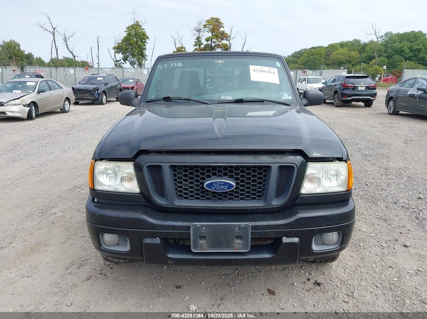 2004 Ford Ranger Edge/Xl/Xlt VIN: 1FTYR10U54PA82225 Lot: 43281364