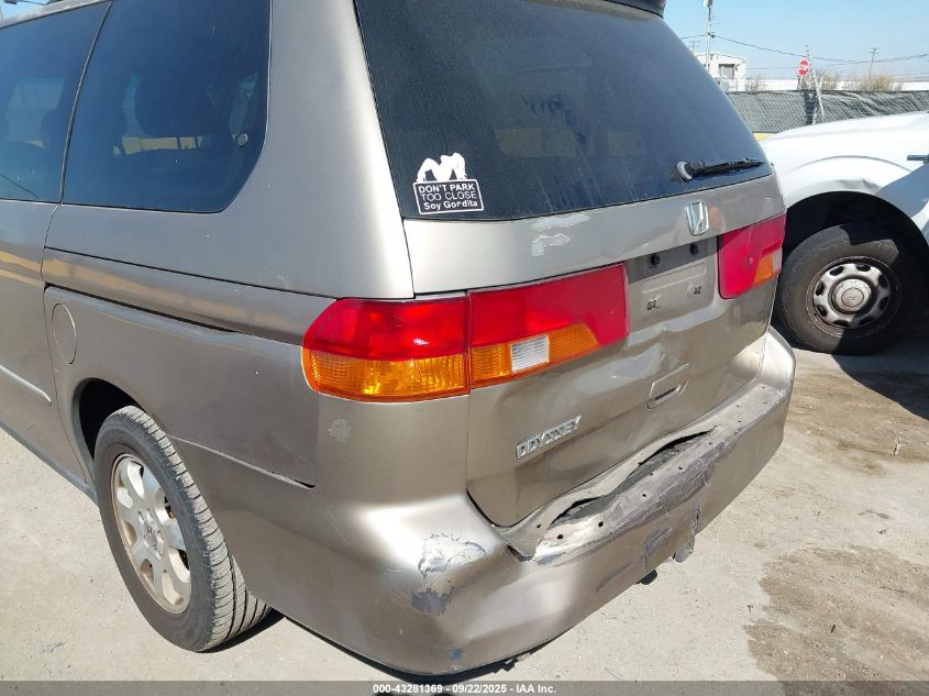 2004 Honda Odyssey Ex VIN: 5FNRL18654B037405 Lot: 43281369