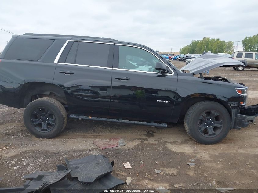 2018 Chevrolet Tahoe Ls VIN: 1GNSKAKC1JR391003 Lot: 43281402