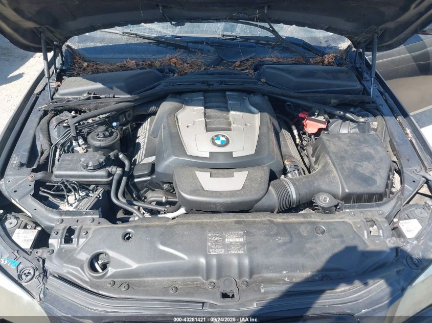 2008 BMW 550I VIN: WBANW53578CT49656 Lot: 43281421