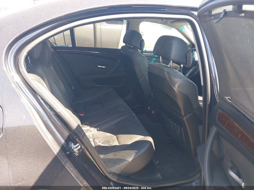 2008 BMW 550I VIN: WBANW53578CT49656 Lot: 43281421