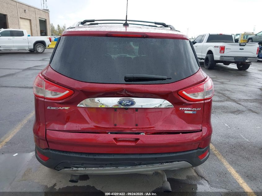 2014 Ford Escape Titanium VIN: 1FMCU9J96EUB01798 Lot: 43281422