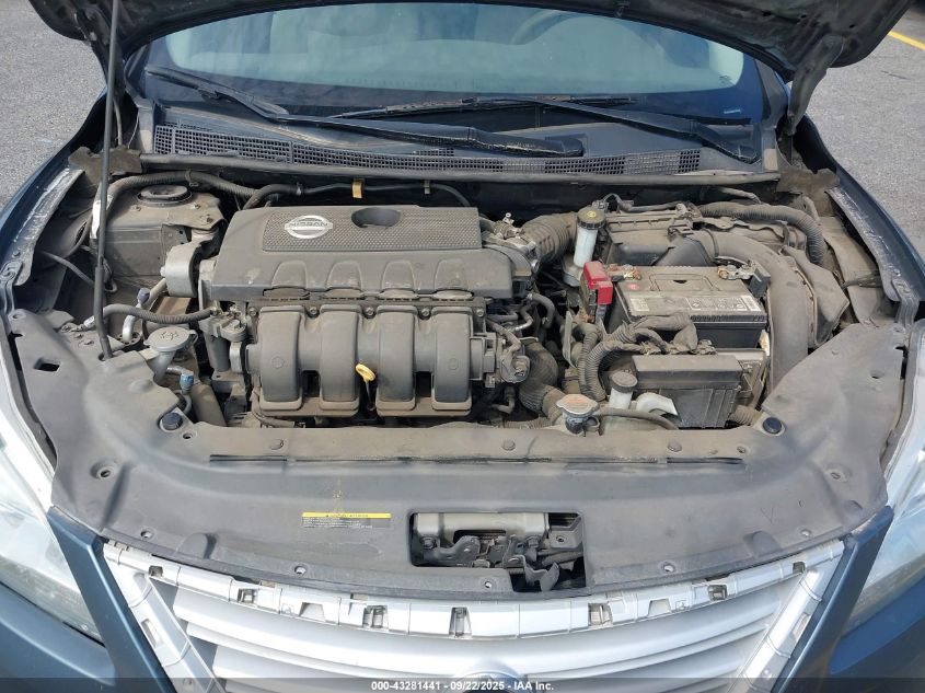 2013 Nissan Sentra Sv VIN: 3N1AB7AP5DL746748 Lot: 43281441