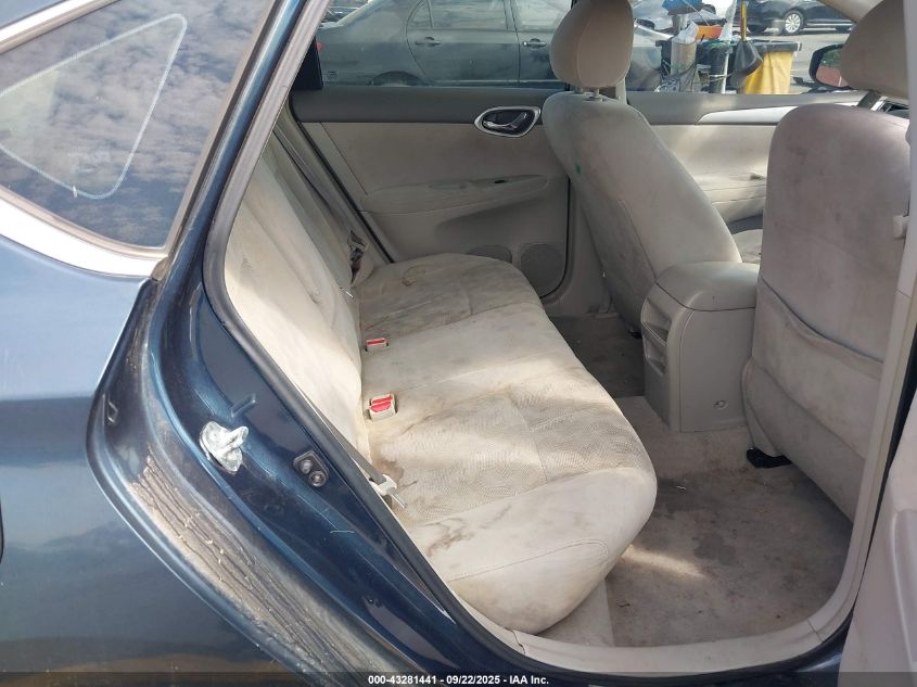 2013 Nissan Sentra Sv VIN: 3N1AB7AP5DL746748 Lot: 43281441