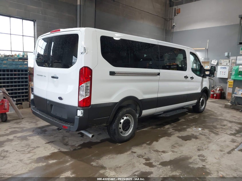Vin: 1fbax2y89skb15763, lot: 43776065, ford transit-350 passenger van xl 20254