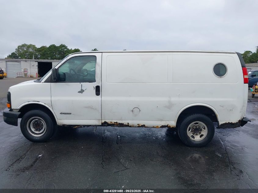 2006 Chevrolet Express Work Van VIN: 1GCGG25V561177916 Lot: 43281468