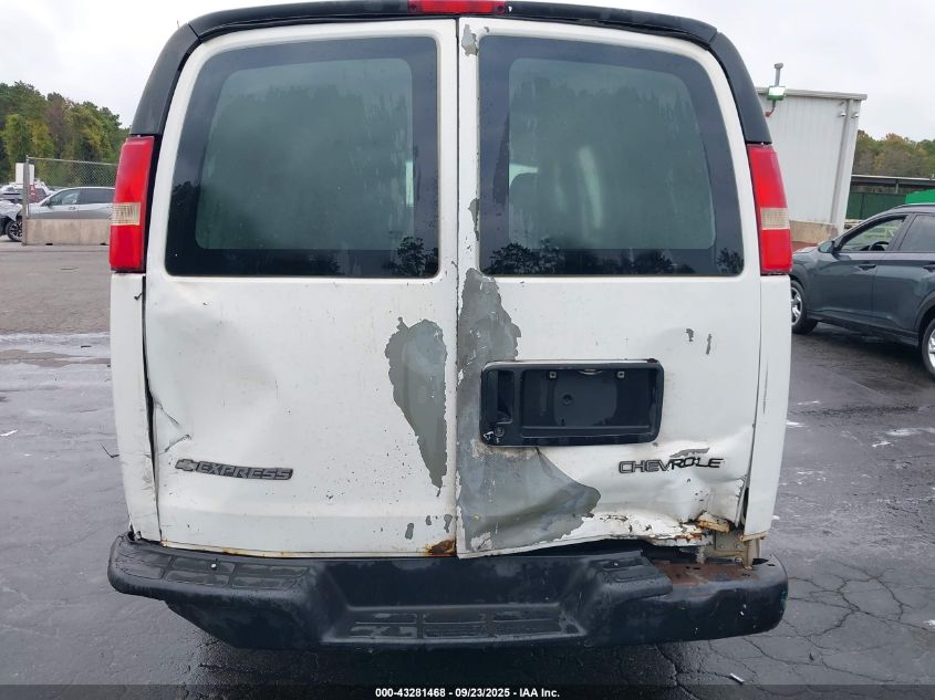 2006 Chevrolet Express Work Van VIN: 1GCGG25V561177916 Lot: 43281468