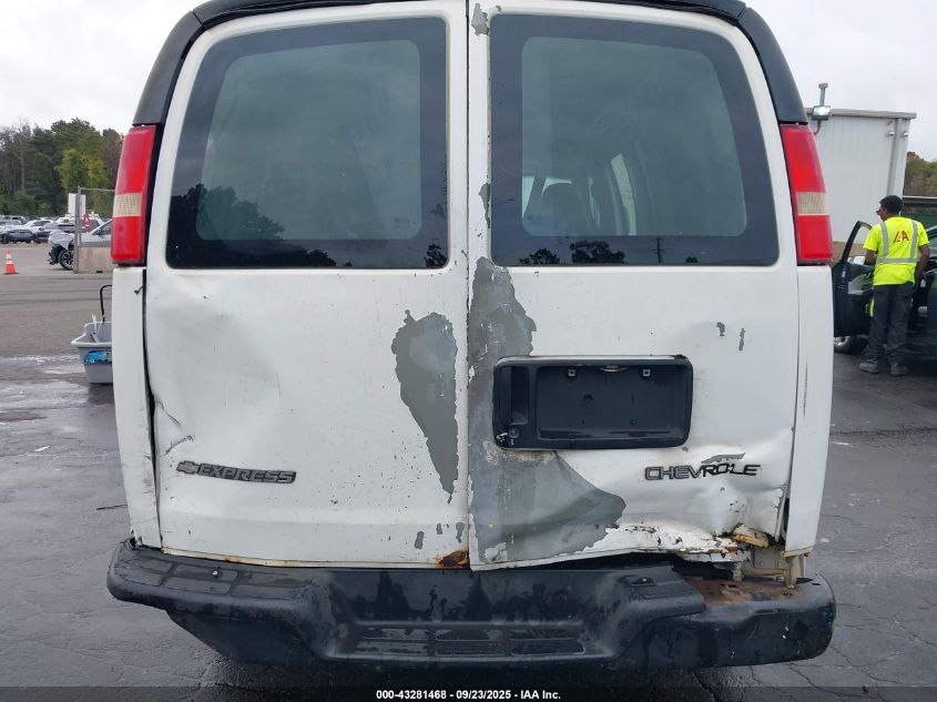 2006 Chevrolet Express Work Van VIN: 1GCGG25V561177916 Lot: 43281468