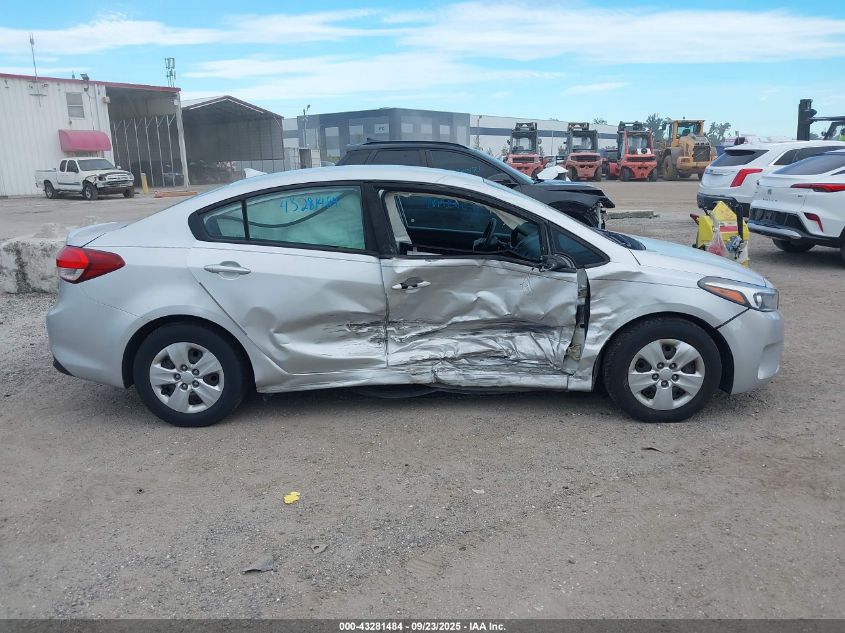 2017 Kia Forte Lx VIN: 3KPFK4A72HE158530 Lot: 43281484