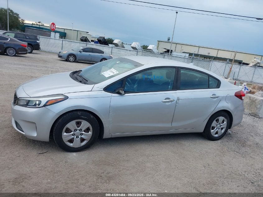 2017 Kia Forte Lx VIN: 3KPFK4A72HE158530 Lot: 43281484