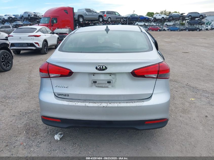2017 Kia Forte Lx VIN: 3KPFK4A72HE158530 Lot: 43281484