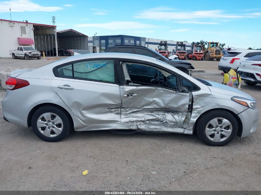 2017 Kia Forte Lx VIN: 3KPFK4A72HE158530 Lot: 43281484