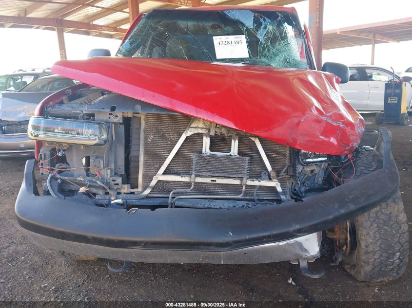 2001 Chevrolet Silverado 1500 Ls VIN: 1GCEK19V91E275553 Lot: 43281485