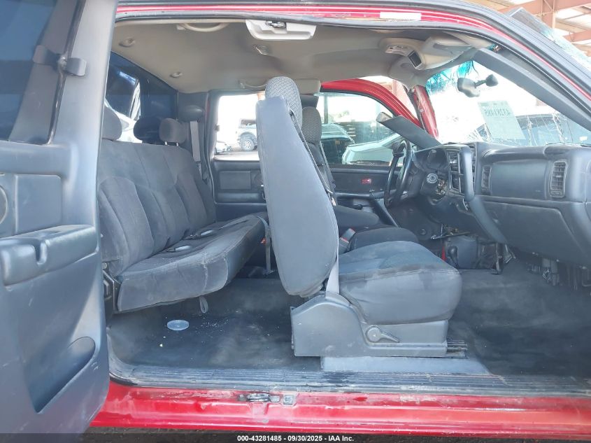 2001 Chevrolet Silverado 1500 Ls VIN: 1GCEK19V91E275553 Lot: 43281485