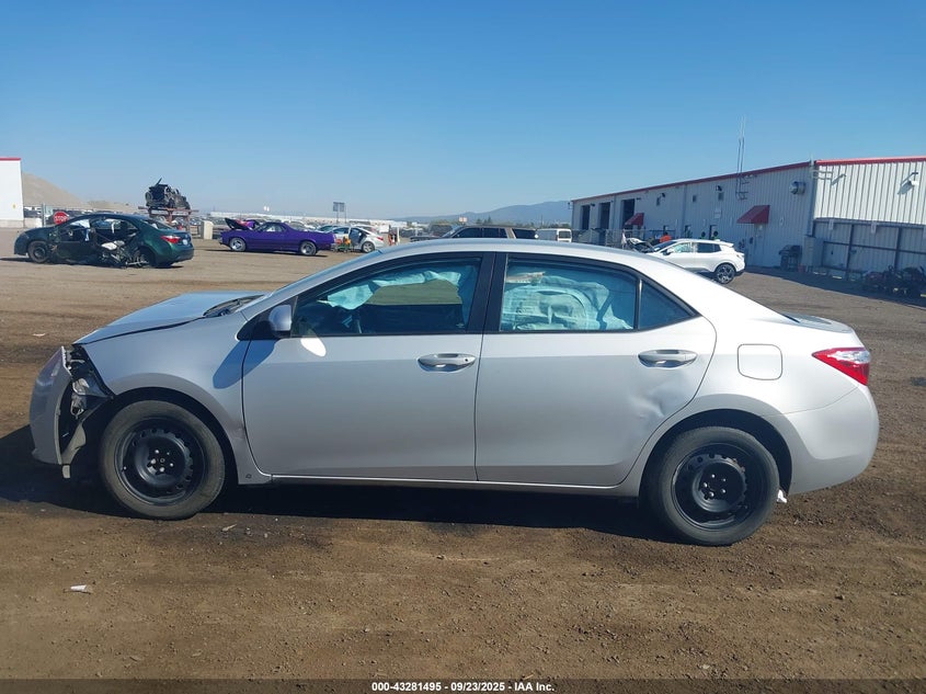 2016 Toyota Corolla Le VIN: 2T1BURHE2GC717016 Lot: 43281495