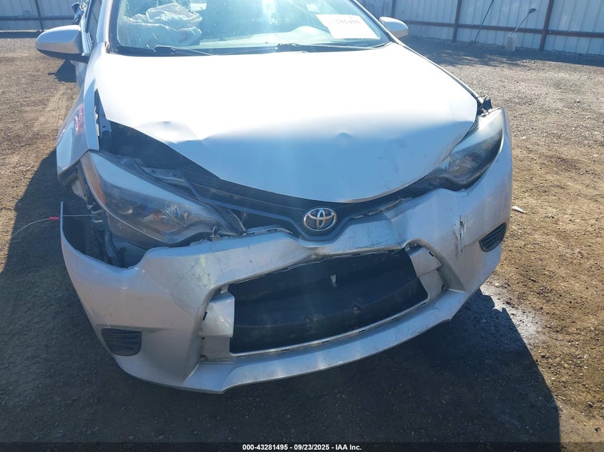 2016 Toyota Corolla Le VIN: 2T1BURHE2GC717016 Lot: 43281495