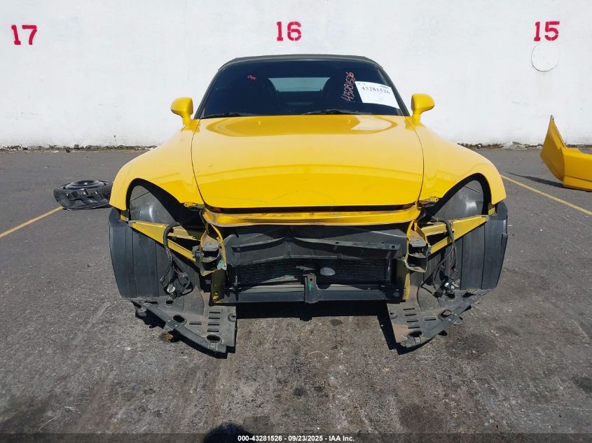 2007 Honda S2000 VIN: JHMAP21427S002326 Lot: 43281526