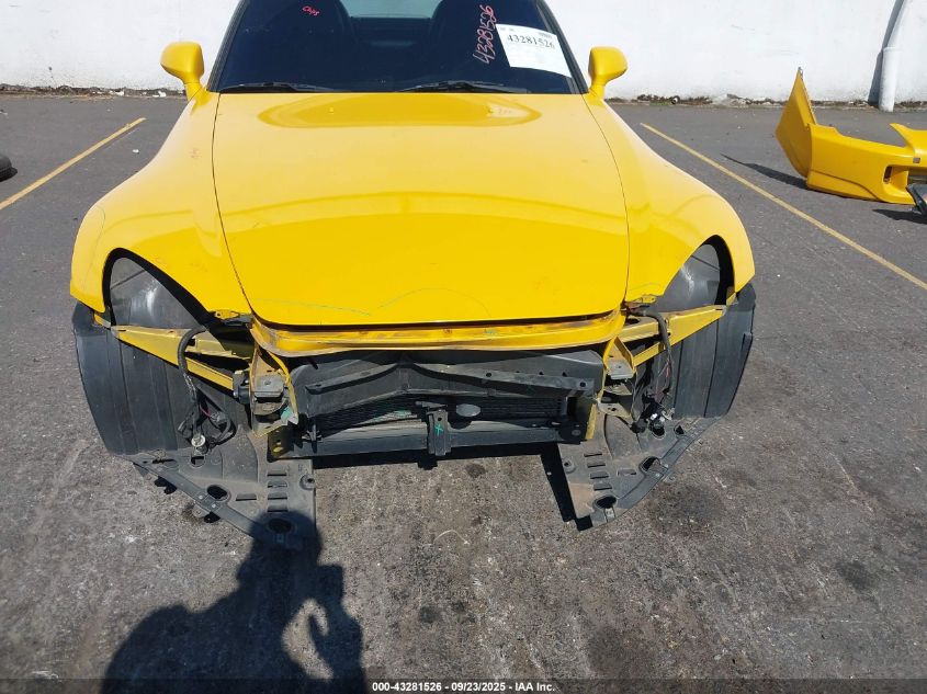 2007 Honda S2000 VIN: JHMAP21427S002326 Lot: 43281526