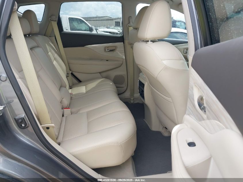 2015 Nissan Murano Sl VIN: 5N1AZ2MG4FN242245 Lot: 43281536