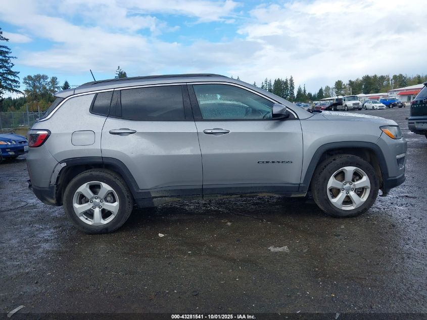 2021 Jeep Compass Latitude Fwd VIN: 3C4NJCBB4MT585435 Lot: 43281541