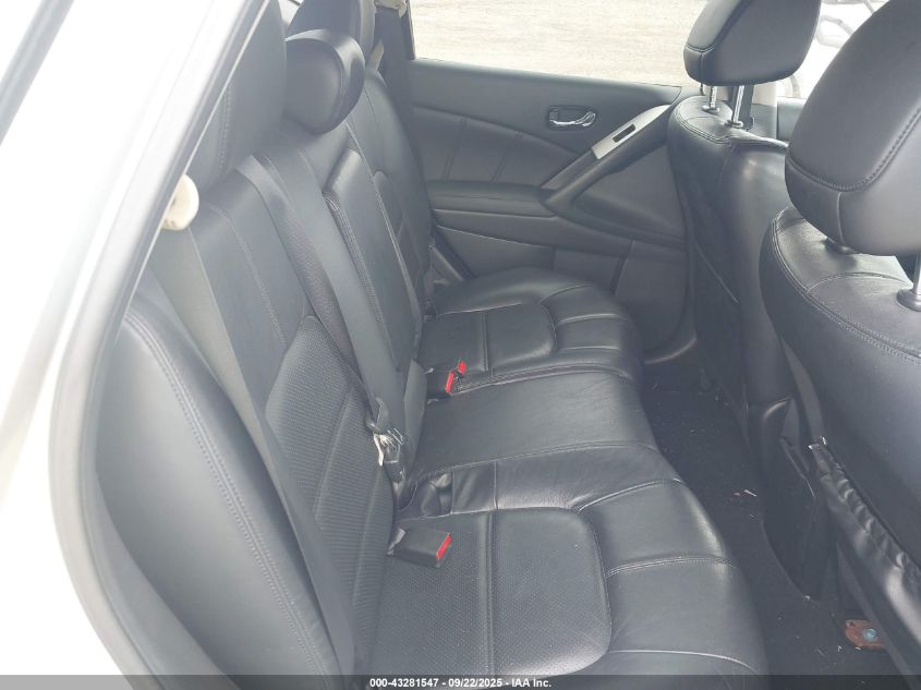 2012 Nissan Murano Sl VIN: JN8AZ1MWXCW208553 Lot: 43281547