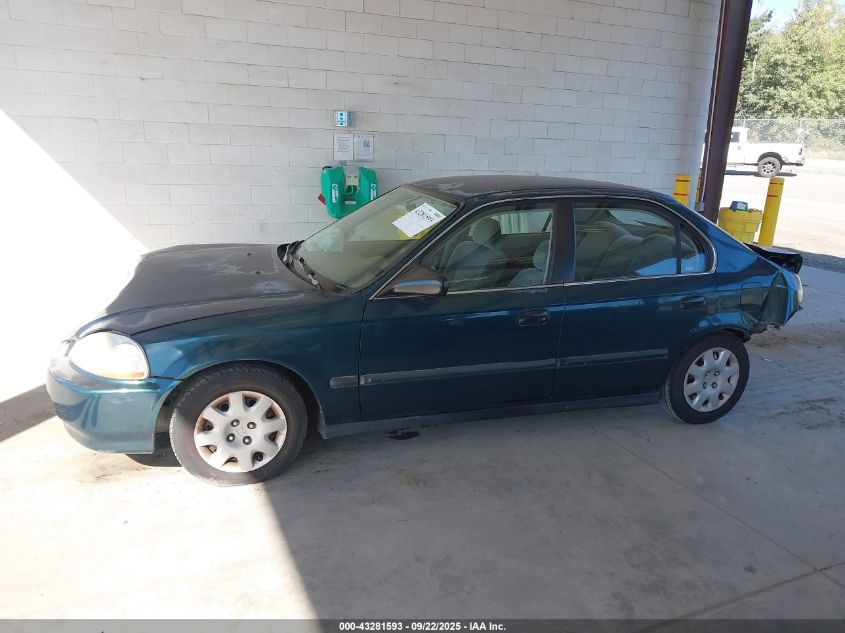 1998 Honda Civic Lx VIN: 2HGEJ6676WH515052 Lot: 43281593