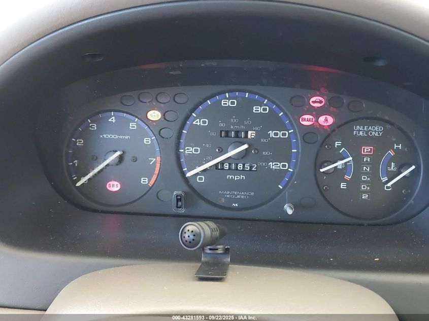 1998 Honda Civic Lx VIN: 2HGEJ6676WH515052 Lot: 43281593