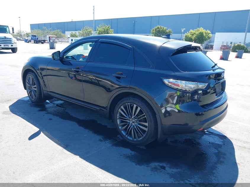 Vin: jn8cs1mu8hm140073, lot: 43776209, infiniti qx70 20173