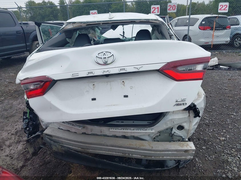 2022 TOYOTA CAMRY LE AWD - 4T1C11BK2NU072800