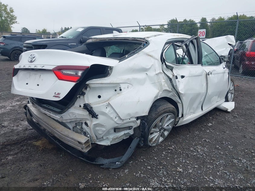 2022 TOYOTA CAMRY LE AWD - 4T1C11BK2NU072800