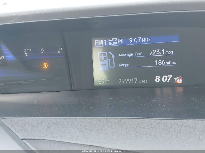 2012 Honda Civic Ex VIN: 2HGFB2F89CH573297 Lot: 43281661