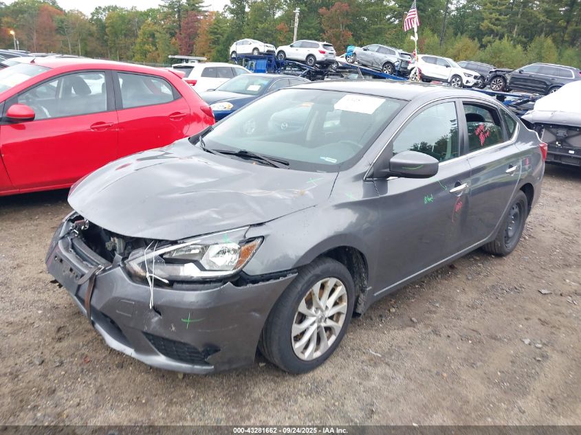 2018 Nissan Sentra Sv VIN: 3N1AB7AP2JL644061 Lot: 43281662