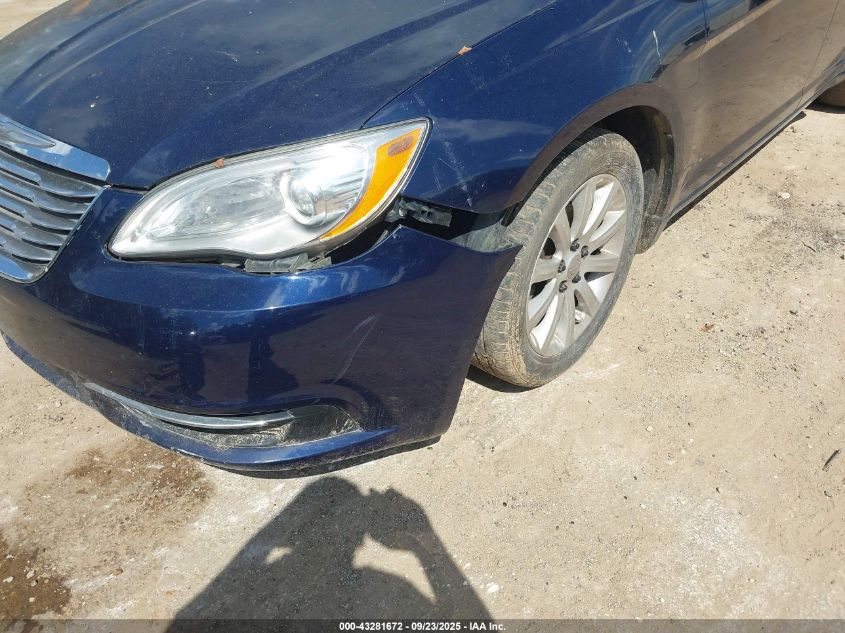 2014 Chrysler 200 Touring VIN: 1C3CCBBB6EN127610 Lot: 43281672