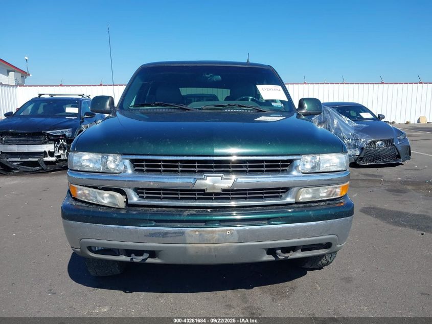 2002 Chevrolet Tahoe Lt VIN: 1GNEK13Z02J163297 Lot: 43281684
