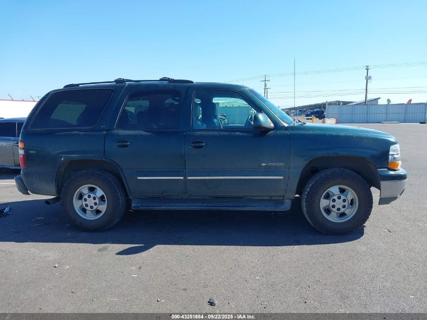 2002 Chevrolet Tahoe Lt VIN: 1GNEK13Z02J163297 Lot: 43281684