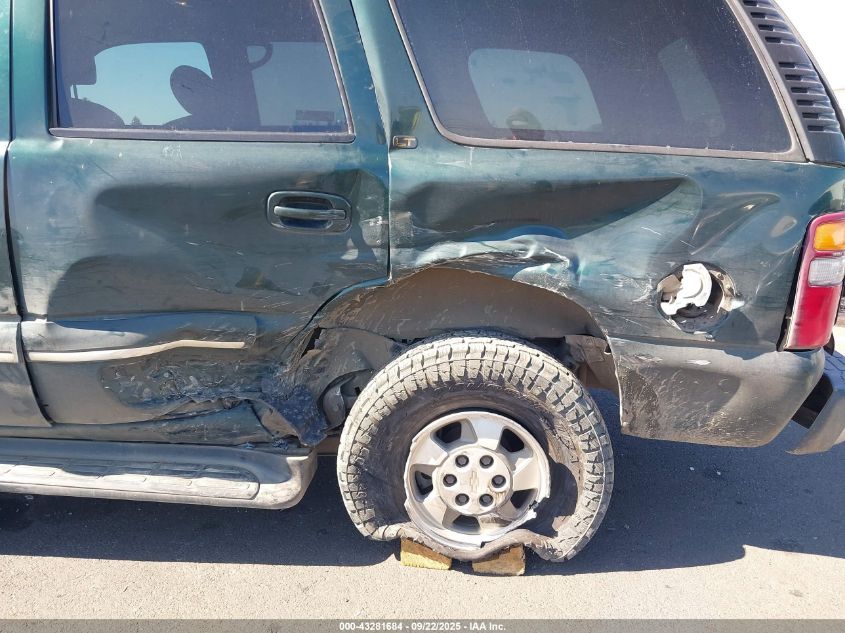 2002 Chevrolet Tahoe Lt VIN: 1GNEK13Z02J163297 Lot: 43281684