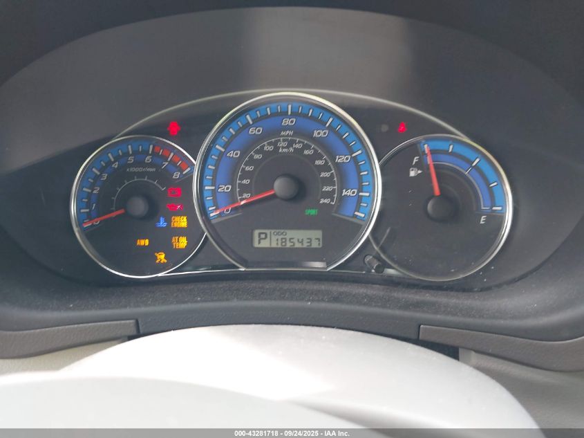 2009 Subaru Forester 2.5X Limited VIN: JF2SH64619H724508 Lot: 43281718