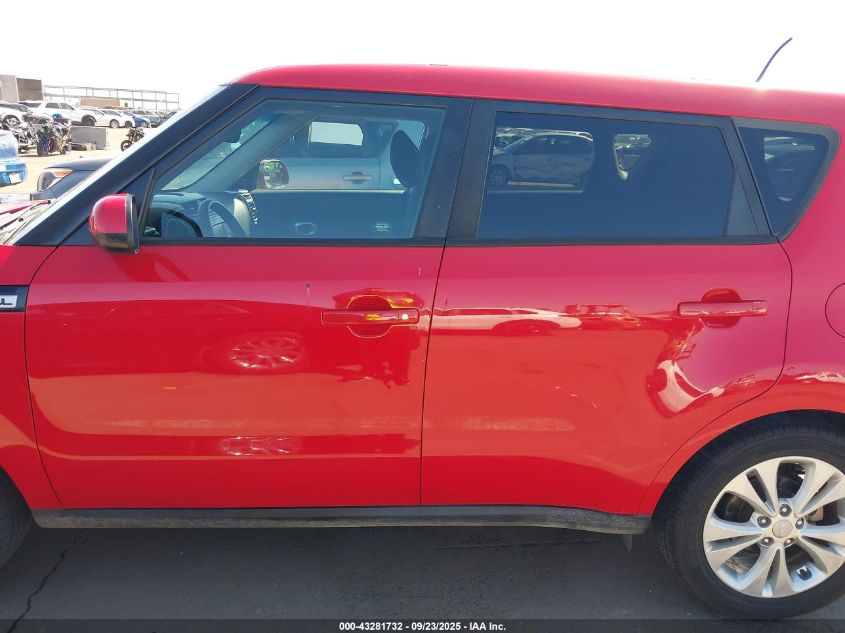 2016 Kia Soul + VIN: KNDJP3A56G7846338 Lot: 43281732